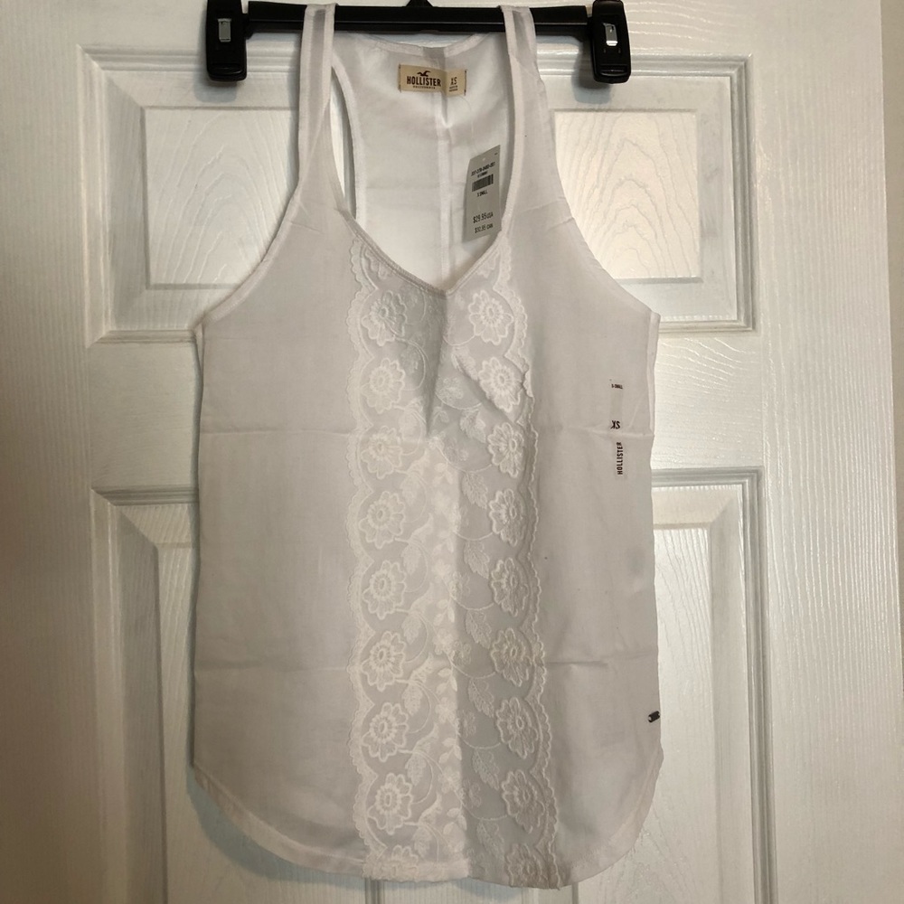 White tank top